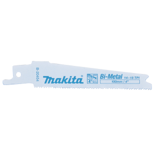 Tiesinio pjūklo pjūkleliai 100x0,9mm BiM metall  (14-18tpi), 5vnt, (S522BEF) Makita B-20454