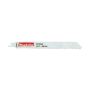 Tiesinio pjūklo pjūkleliai Makita P-04949, 200X0.9MM (24TPI), 5 vnt., metalui