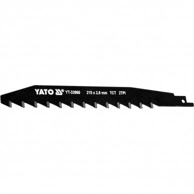 Tiesinio pjūklo geležtė Yato YT-33960, 215mm
