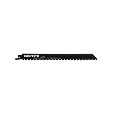 Tiesinio pjūklo gėlęžtės , HCS, 225 x 19 x 1.25 mm, 3TPI, rinkinys, 2 vnt. 1