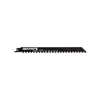Tiesinio pjūklo gėlęžtės , HM, 228 x 22 x 1.5 mm, 3TPI