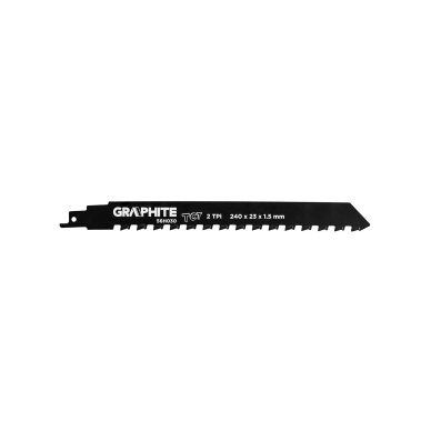 Tiesinio pjūklo gėlęžtės , HM, 240 x 23 x 1.5 mm, 2TPI