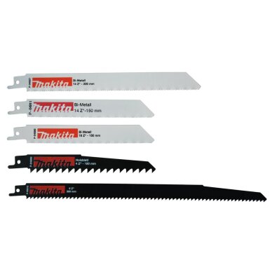 Tiesinio pjūklo pjūkleliai Makita P-83945, 5 vnt.