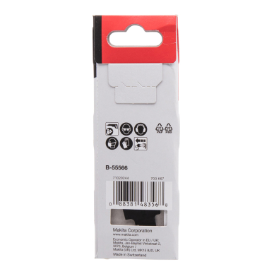 Tiesinio pjūklo pjūklelis metalui Makita B-55566, TC/HM 100x1,25mm (8tpi), 1 vnt. 2 Tiesinio pjūklo pjūklelis metalui Makita B-55566, TC/HM 100x1,25mm (8tpi), 1 vnt. 2