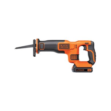 Akumuliatorinis tiesinis pjūklas Black&Decker BDCR18-QW 18V, 1 X 1,5 AH