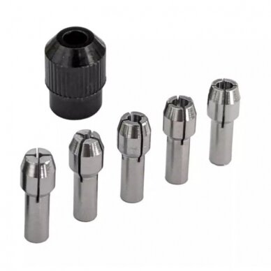 Įvorės mini šlifuokliui DEDRA 08T610, 6 vnt. Įvorės mini šlifuokliui DEDRA 08T610, 6 vnt.