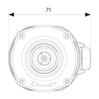 Tiesinis šlifuoklis Suhner USC 25-R 100035455 2