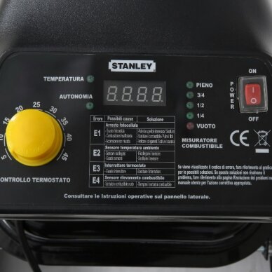 Tiesioginio degimo dyzelinis šildytuvas 37 kW, Stanley 2 Tiesioginio degimo dyzelinis šildytuvas 37 kW, Stanley 2