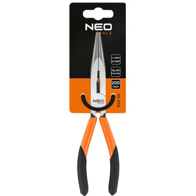 Tiesios pailgos replės 200 mm 1 Tiesios pailgos replės 200 mm 1