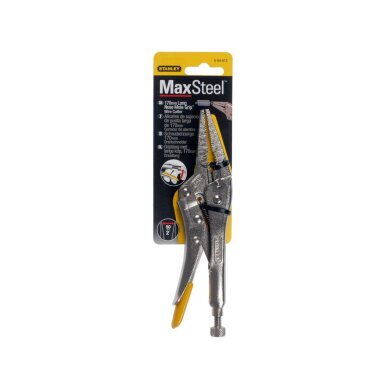 Tiesios užspaudimo replės STANLEY prailgintos150 mm