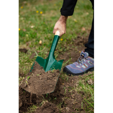 Tiesus kastuvas, medinė rankena, "T" formos rankena, amerikietiškas 2 Tiesus kastuvas, medinė rankena, "T" formos rankena, amerikietiškas 2