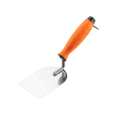 Tinko kraštinė mentele - suapvalinta , 80 mm, bi-material handle Tinko kraštinė mentele - suapvalinta , 80 mm, bi-material handle