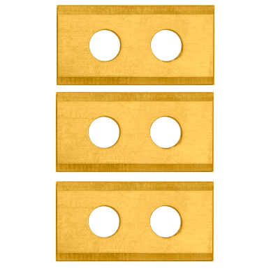 Titanu dengtų peilių rinkinys robotui vejapjovei NEO 04-621 3 vnt. 3 Titanu dengtų peilių rinkinys robotui vejapjovei NEO 04-621 3 vnt. 3