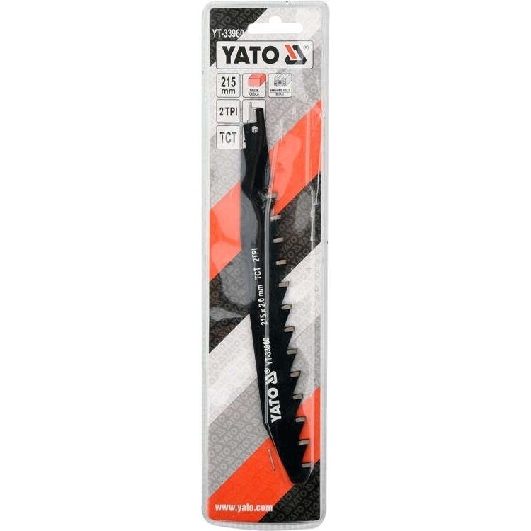 Tiesinio pjūklo geležtė Yato YT-33960, 215mm 1 Tiesinio pjūklo geležtė Yato YT-33960, 215mm 1