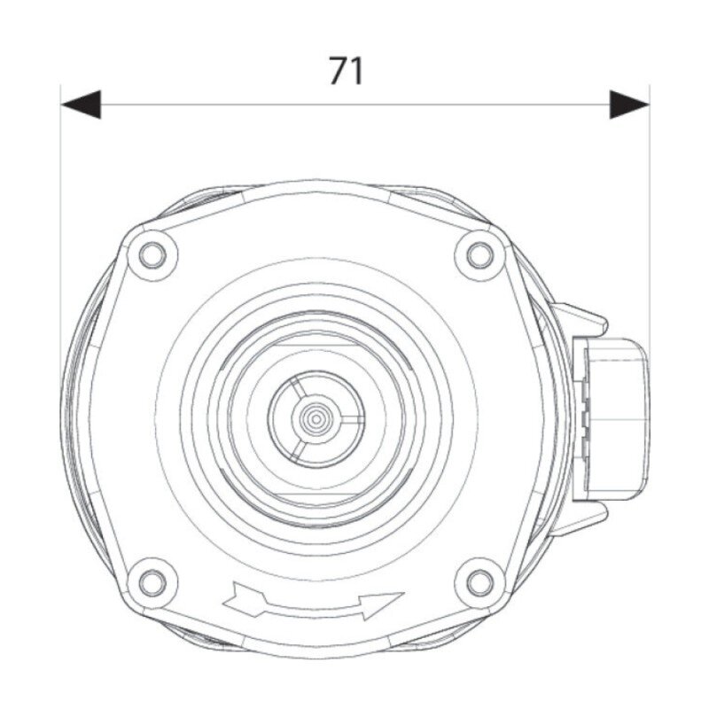 Tiesinis šlifuoklis Suhner USC 25-R 100035455 2