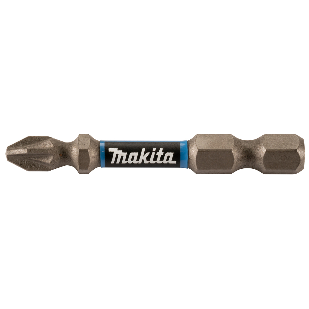 Torsion sukimo antgalis Makita E-03383, (E-form), PZ2-50mm, 10vnt. Impact Premier Torsion sukimo antgalis Makita E-03383, (E-form), PZ2-50mm, 10vnt. Impact Premier