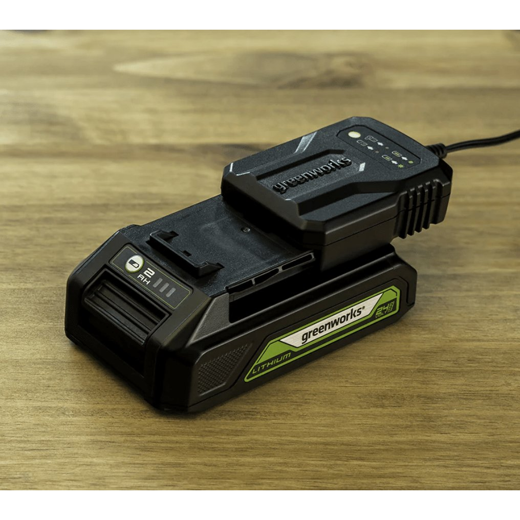 TOLI SIEKIANTIS GYVATVORIŲ GENĖTUVAS  (akumuliatorius ir kroviklis) Greenworks 24V PH24B211-01 6