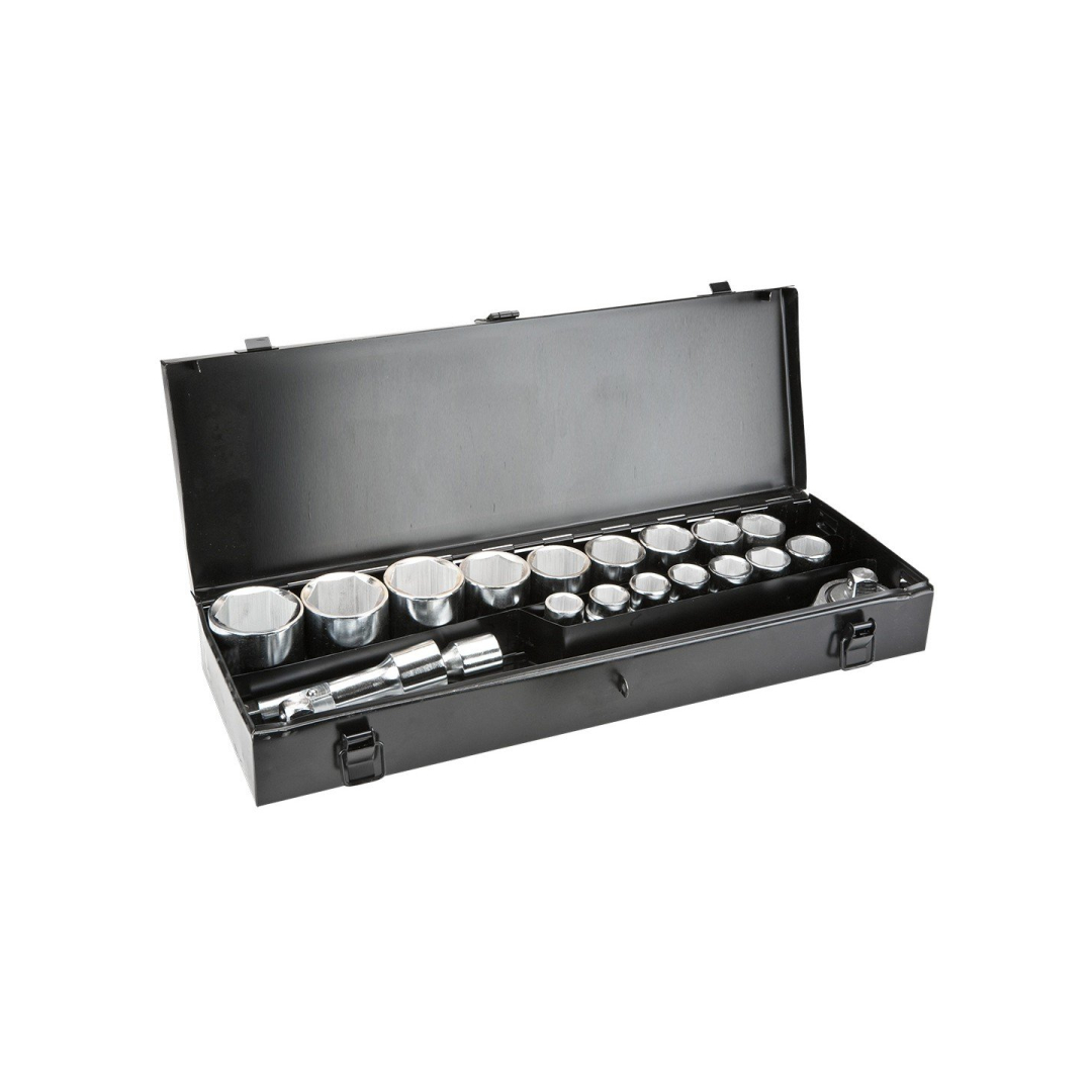 Torciniai raktai 3/4" CV, komplekte 21 vienetas Torciniai raktai 3/4" CV, komplekte 21 vienetas