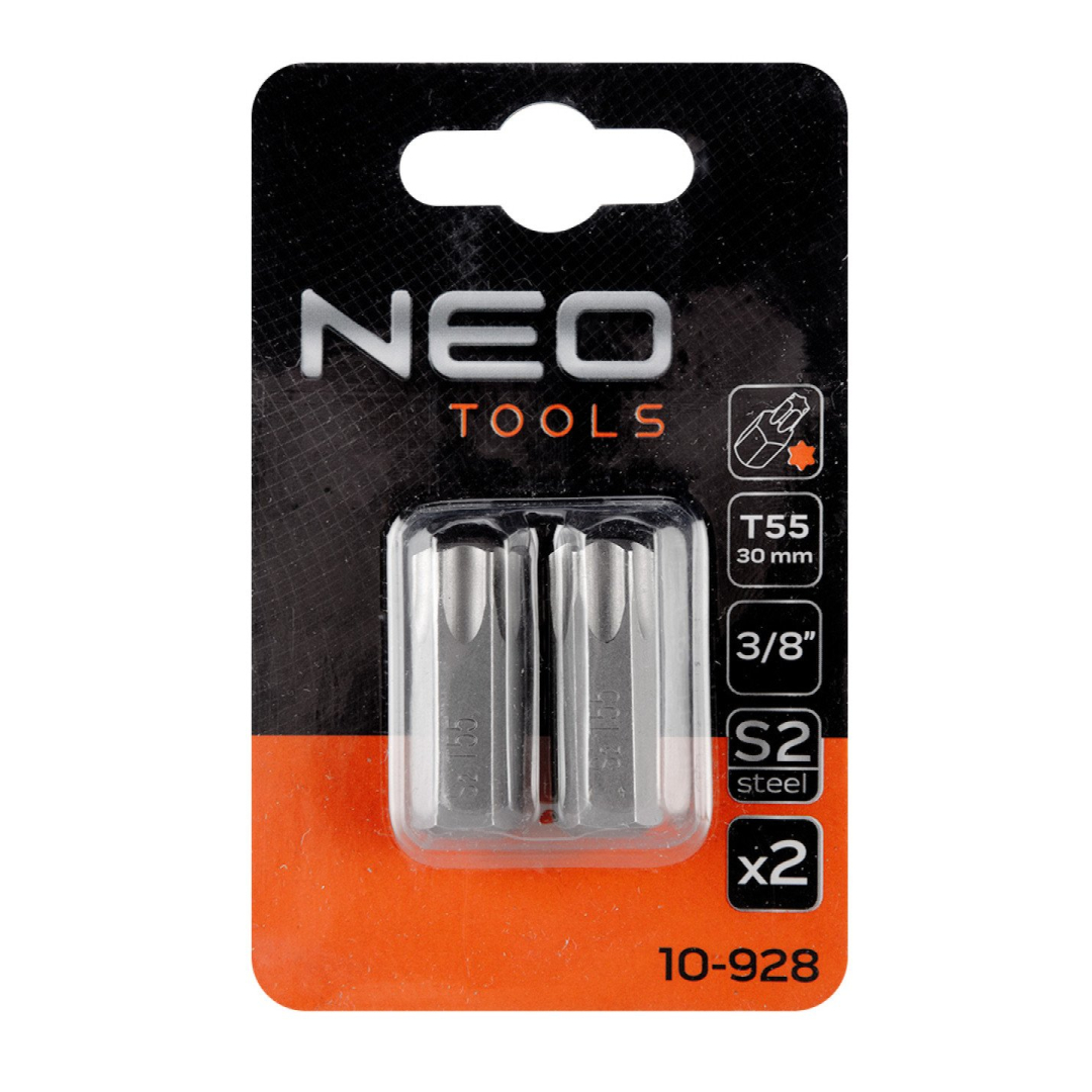 TORX Antgaliukai T55 x 30 mm, S2 x 2 vnt. 1