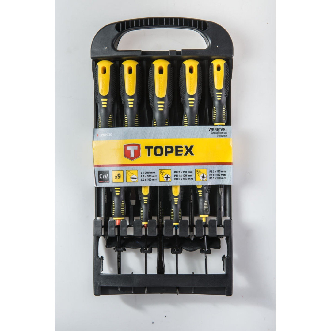 Torx atsuktuvų rinkinys, 9 vnt. 1 Torx atsuktuvų rinkinys, 9 vnt. 1