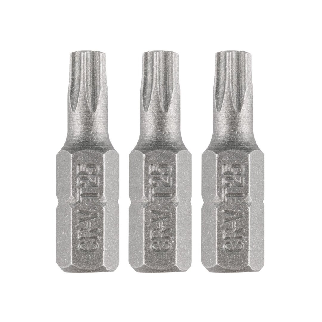 „Torx“ bitai T25 x 25 mm, 3 vnt