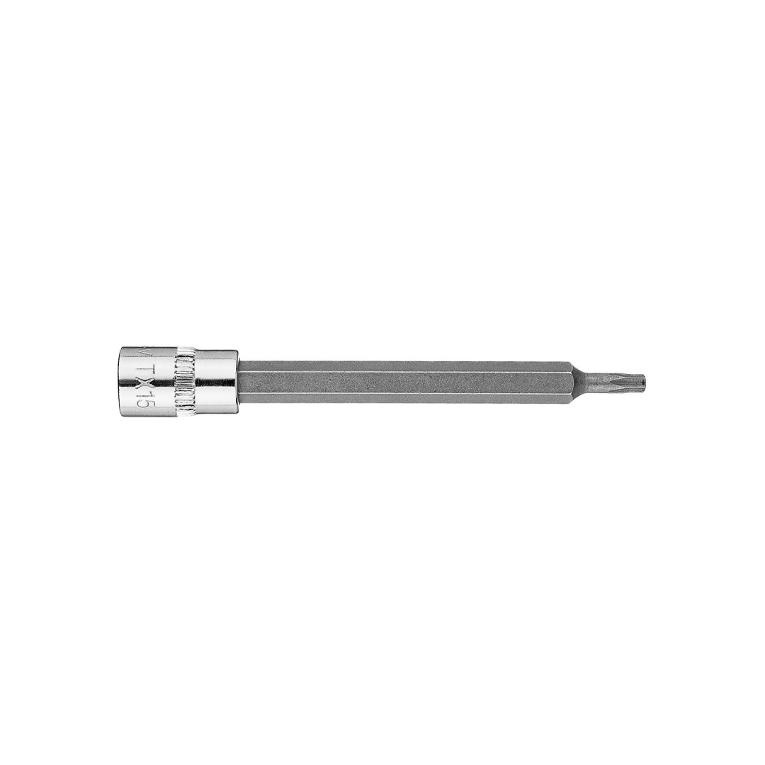 TORX TX15 antgalis su 1/4" ilgio galvutė, 87 mm 1 TORX TX15 antgalis su 1/4" ilgio galvutė, 87 mm 1