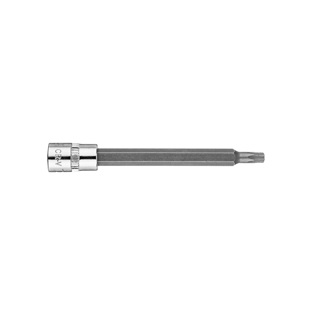 TORX TX25 antgalis su 1/4" galvute, ilgas, 87 mm 1