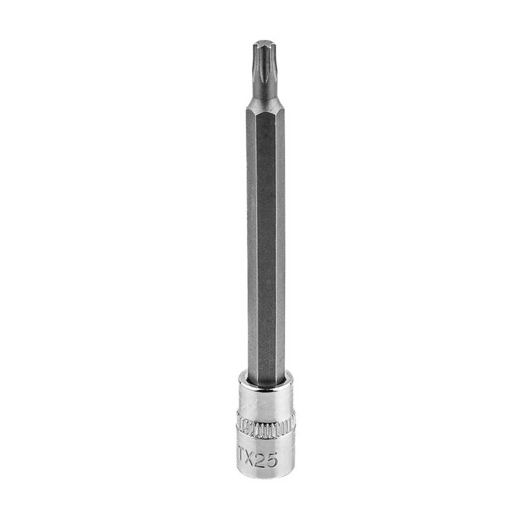 TORX TX25 antgalis su 1/4" galvute, ilgas, 87 mm 2