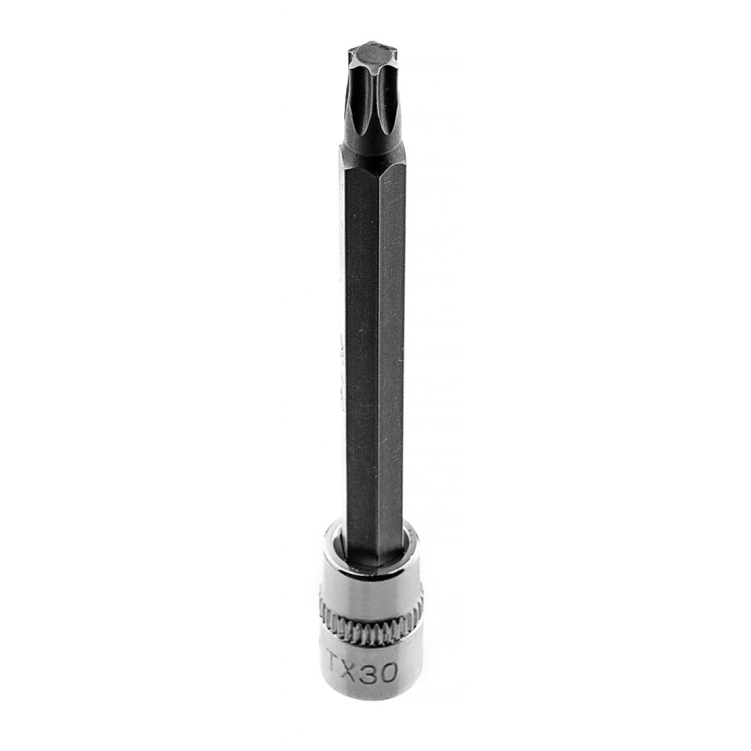 TORX TX30 antgalis su 1/4" galvute, ilgas, 87 mm 2 TORX TX30 antgalis su 1/4" galvute, ilgas, 87 mm 2