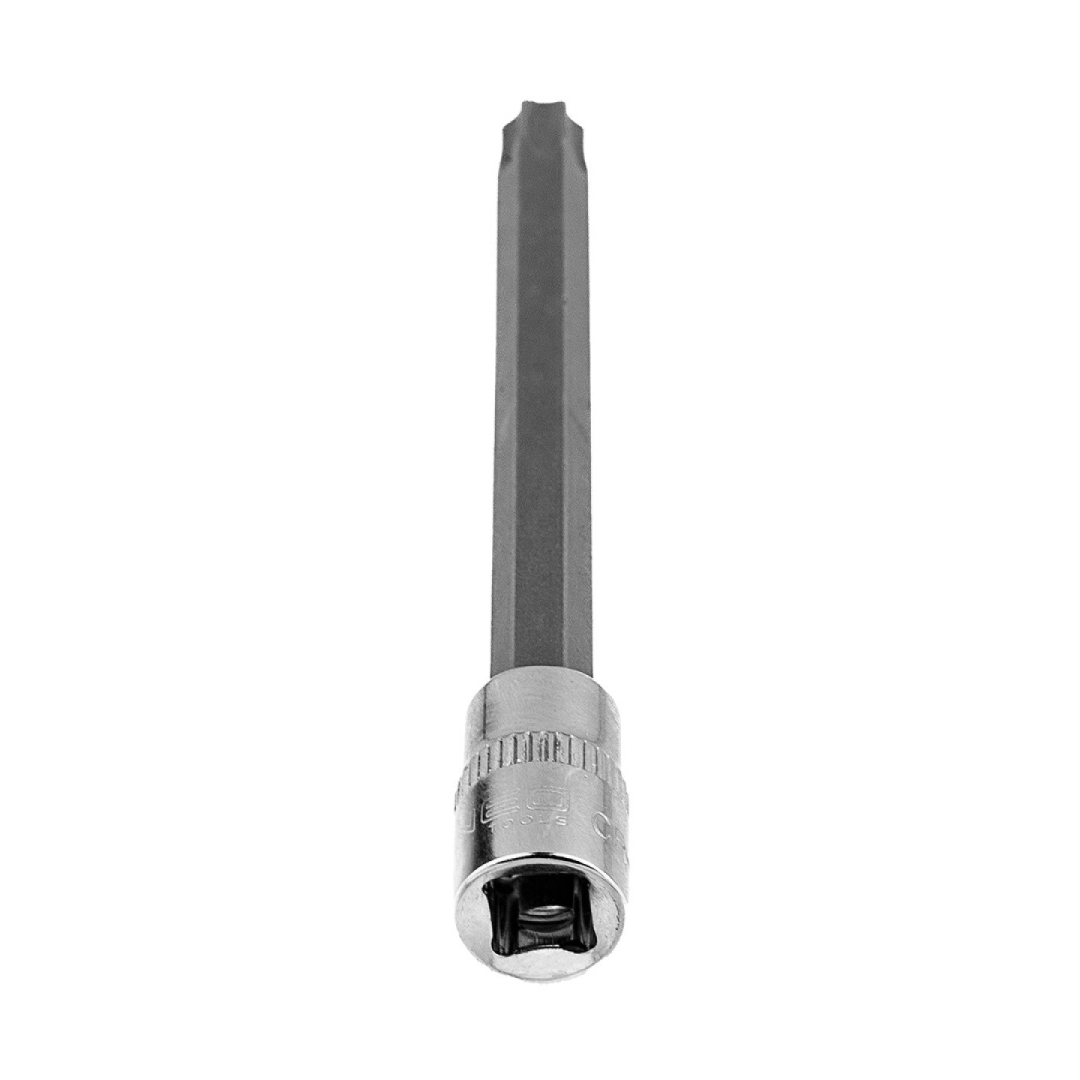 TORX TX40 antgalis su 1/4" galvute, ilgas, 87 mm 2