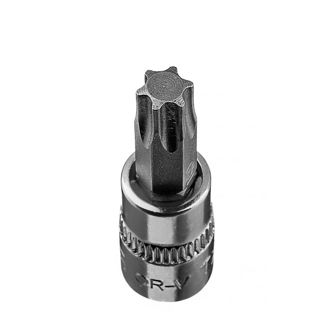 TORX TX40 antgalis su 1/4" galvutė, trumpuoju, 37 mm 3