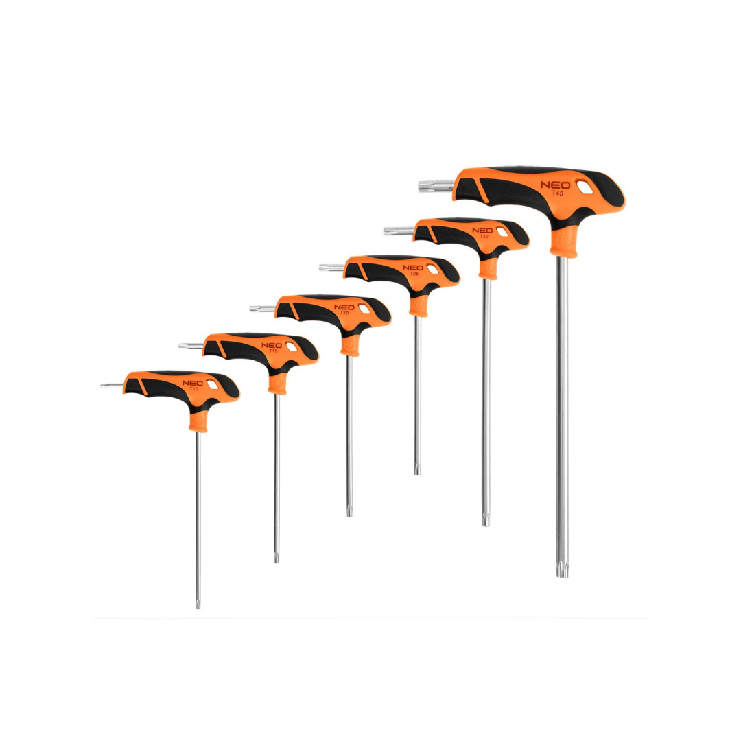Torx veržliarakčiai 6 vnt 1 Torx veržliarakčiai 6 vnt 1