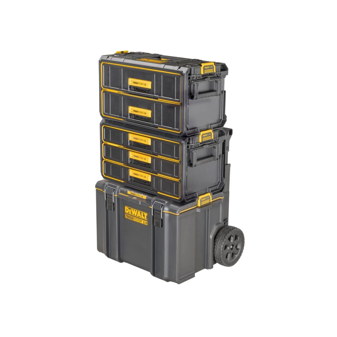 TOUGHSYSTEM® 2.0 Įrankių dėžė 3 stalčiai DeWalt DWST08330-1 TOUGHSYSTEM® 2.0 Įrankių dėžė 3 stalčiai DeWalt DWST08330-1