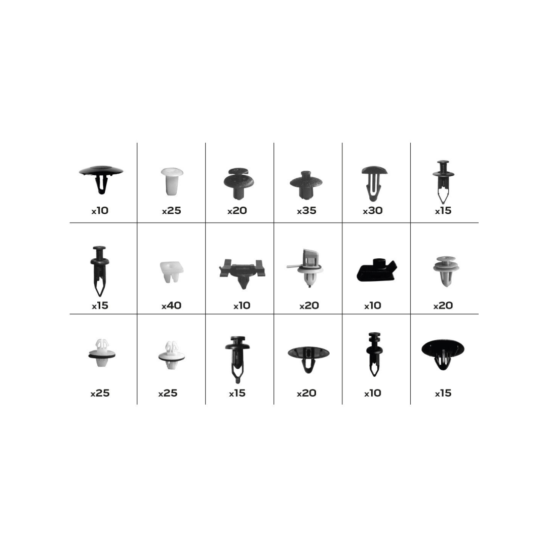 Toyota/Lexus Automobilio apdailos tvirtinimo elementai, 360 vnt. rinkinys 7