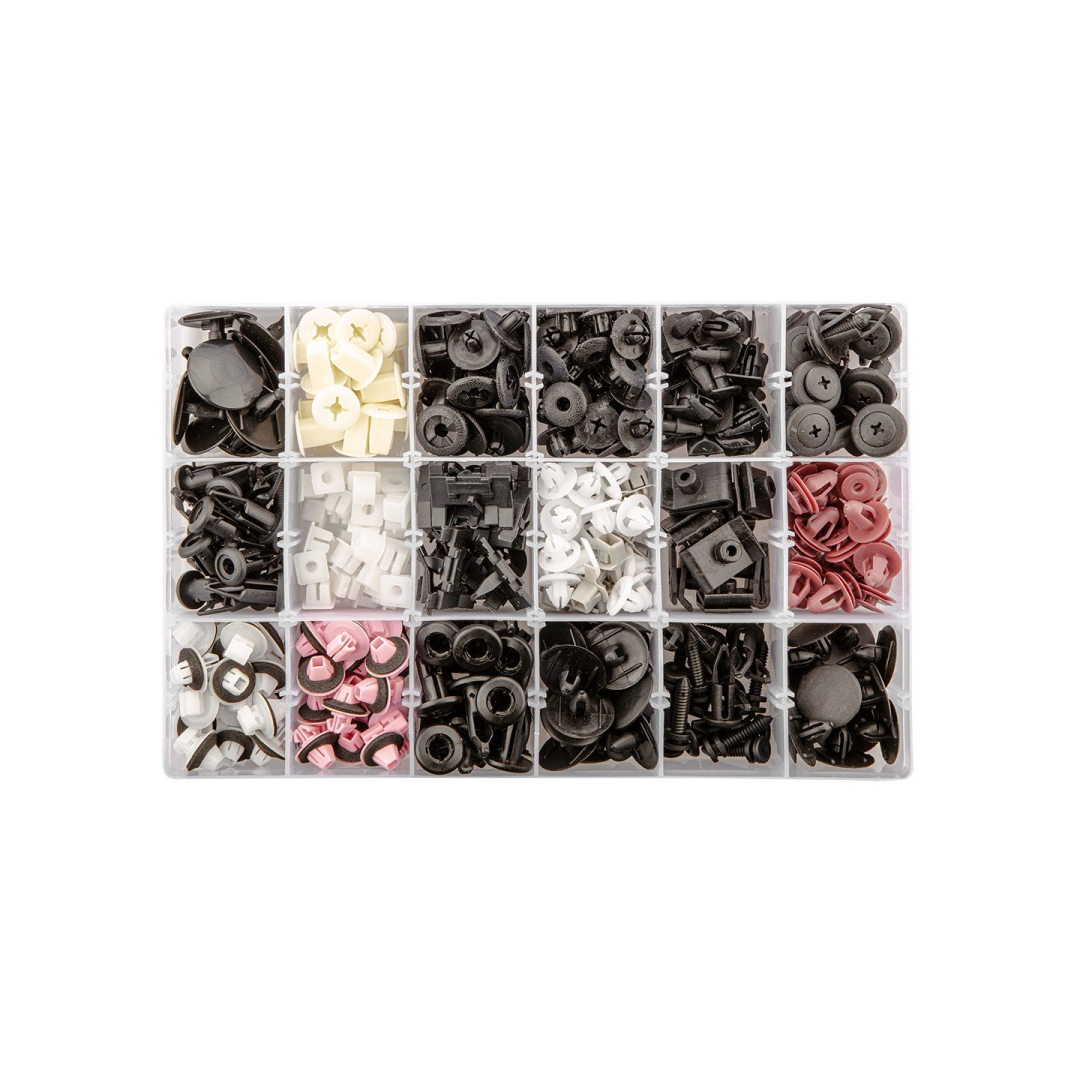 Toyota/Lexus Automobilio apdailos tvirtinimo elementai, 360 vnt. rinkinys Toyota/Lexus Automobilio apdailos tvirtinimo elementai, 360 vnt. rinkinys