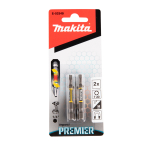 Torsion sukimo antgalis Makita E-03349, (E-form), T20-50mm, 2vnt. Impact Premier