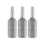 „Torx“ bitai T10 x 25 mm, 3 vnt