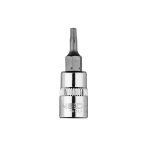 TORX TX10 antgalis su 1/4" galvutė, trumpas, 37 mm