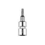 TORX TX15 antgalis su 1/4" galvutė, trumpas, 37 mm