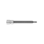 TORX TX25 antgalis su 1/4" galvute, ilgas, 87 mm