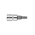 TORX TX25 antgalis su 1/4" galvutė, trumpas, 37 mm