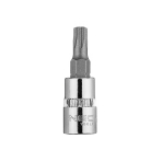 TORX TX27 antgalis su 1/4" galvutė, trumpas, 37 mm