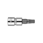 TORX TX30 antgalis su 1/4" galvutė, trumpuoju, 37 mm