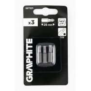 „Torx“ bitai T25 x 25 mm, 3 vnt