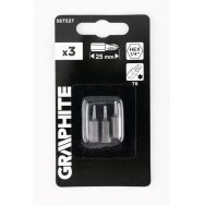 „Torx“ bitai T6 x 25 mm, 3 vnt