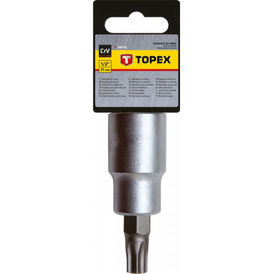 Torx antgalis 1/2" T30 x 60 mm 1