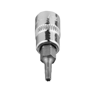 TORX TX10 antgalis su 1/4" galvutė, trumpas, 37 mm 4