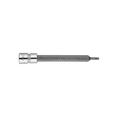 TORX TX10 antgalis su 1/4" ilgio galvutė, 87 mm 1 TORX TX10 antgalis su 1/4" ilgio galvutė, 87 mm 1