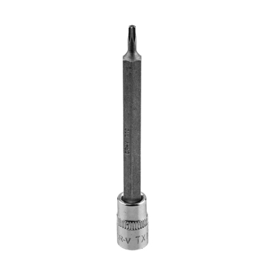 TORX TX10 antgalis su 1/4" ilgio galvutė, 87 mm 2 TORX TX10 antgalis su 1/4" ilgio galvutė, 87 mm 2