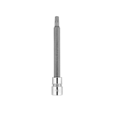 TORX TX27 antgalis su 1/4" galvute, ilgas, 87 mm